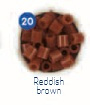 Reddish Brown Hama Beads