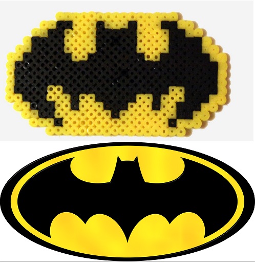 Batman Logo - Hama Bead Patterns