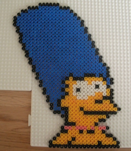 Marge Simpson Hama Bead Patterns
